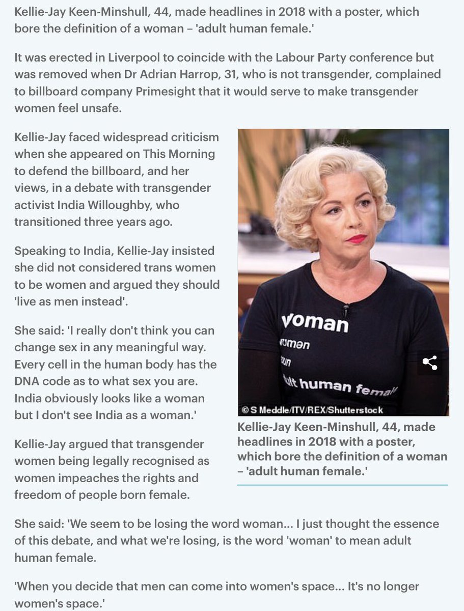 EcuadorianMum's tweet image. #TransAwarenessWeek2020 
#AdultHumanFemale