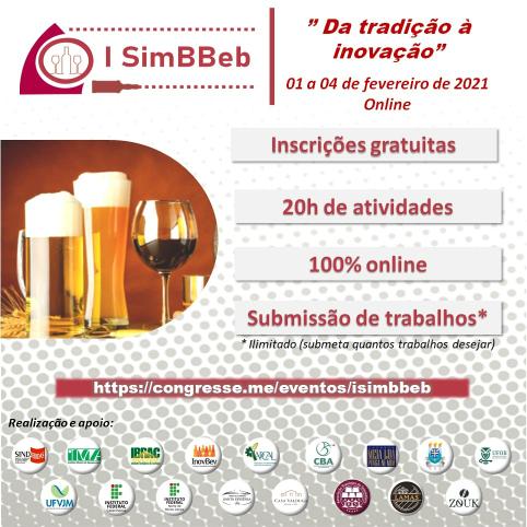beb_sim's tweet image. I SIMBBEB está com a submissão de trabalhos aberta!! 
#simpósio #congresso #evento #palestra #minicurso #online #cachaça #cerveja #vinho #bebidas #fermentação #destilação #tecnologia #ciência #engenharia #inovação #alimentos #publicação #resumo #conhecimento