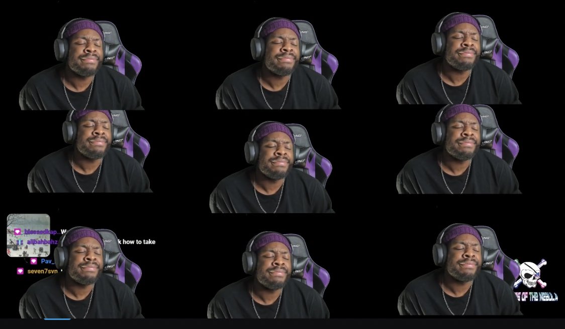 siralibahbahz's tweet photo. @Prodiscius trying to imitate my tiny face. 
#haterssayitsfake #TwitchStreamers https://t.co/w2WspLPVAb