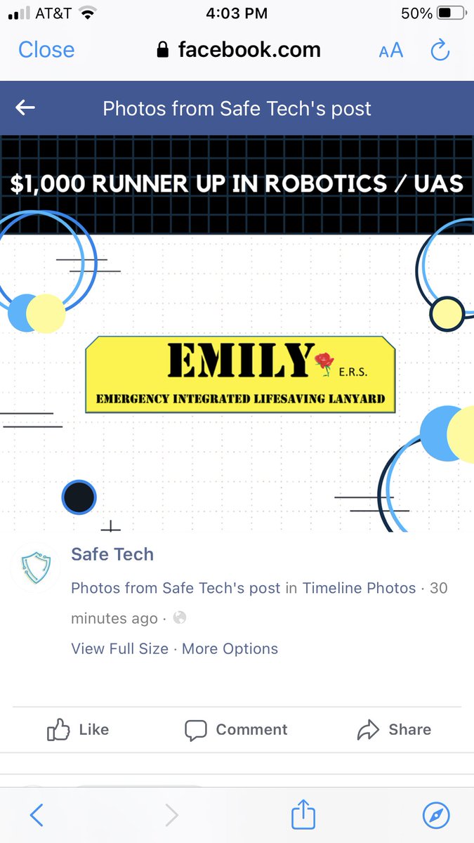 What an honor to represent new technology at the SafeTech Pitch today. #technology #FirstResponders
