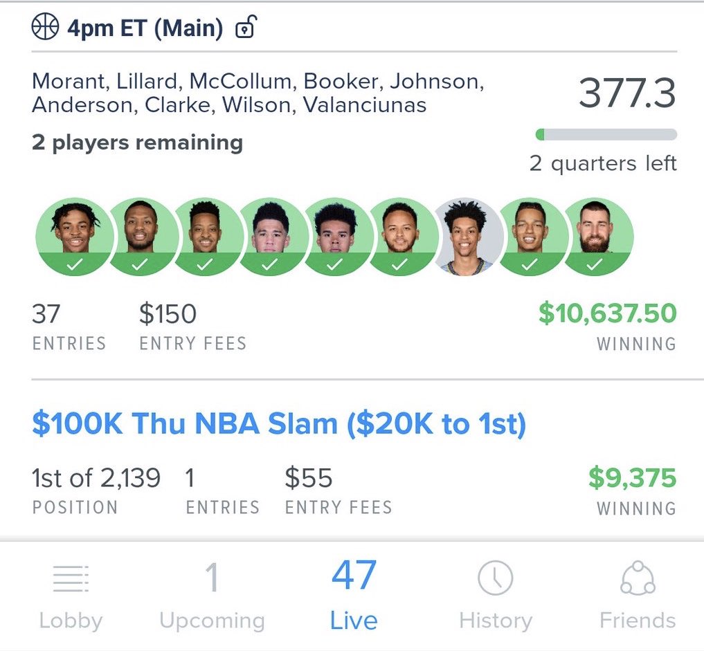 TopFantasyPlays's tweet photo. #NBA DFS contest 🏀

I’m giving away a full NBA season pass ($200 value) to one random person who does the following: 

1) follow us @TopFantasyPlays 
2) retweet this tweet
3) tag a friend below 

Winner will be chosen tomorrow at noon EST! Here’s our results from last season: https://t.co/n5ZKT2qhuV