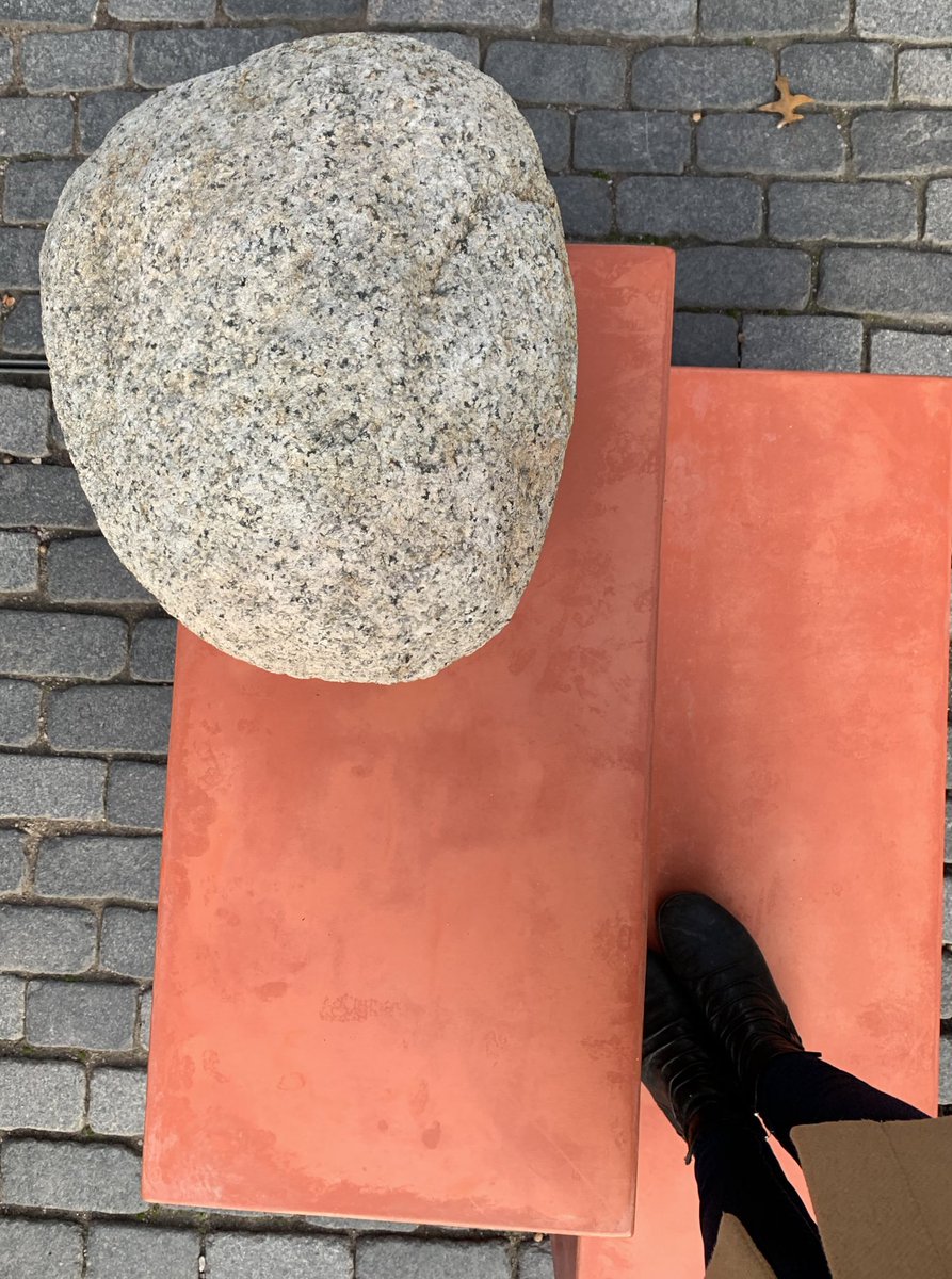 ferryfaerie's tweet photo. In search of some fun new public art? Explore the newest @now_and_there installation #ToEachEraBOS by Jose Dávila. Not only does it draw you through Central Wharf Park between @NEAQ and @HelloGreenway, it (officially) invites you to climb on it and explore different perspectives. https://t.co/jaDGFhOmpu
