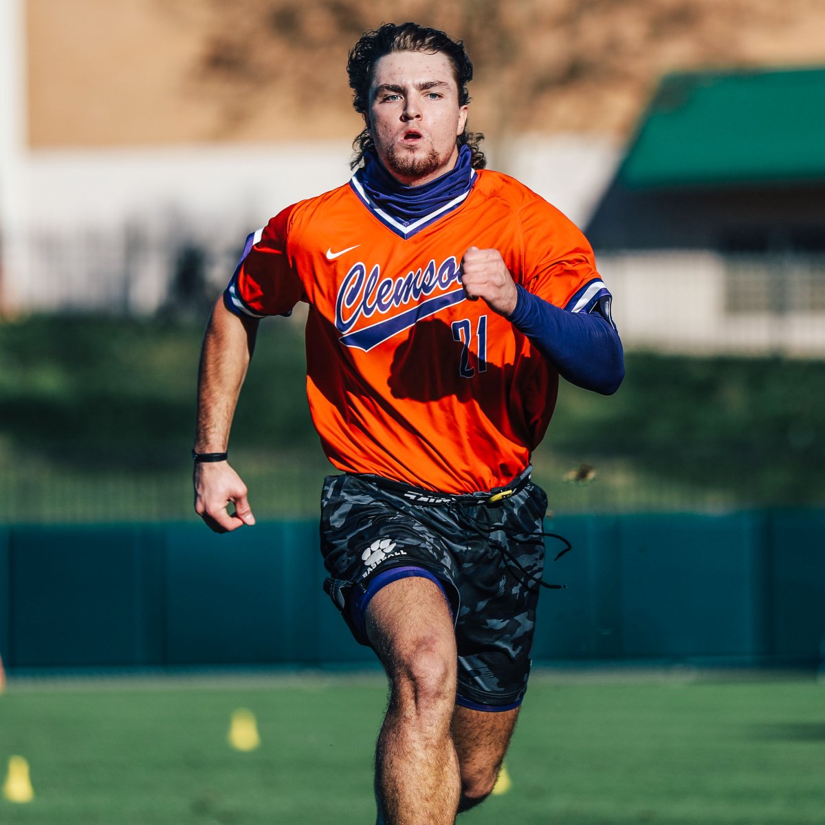 ClemsonBaseball's tweet photo. Showing off for @MLB scouts. πΎ πͺ π
#ProDay2020 https://t.co/tZCKFRD8K4