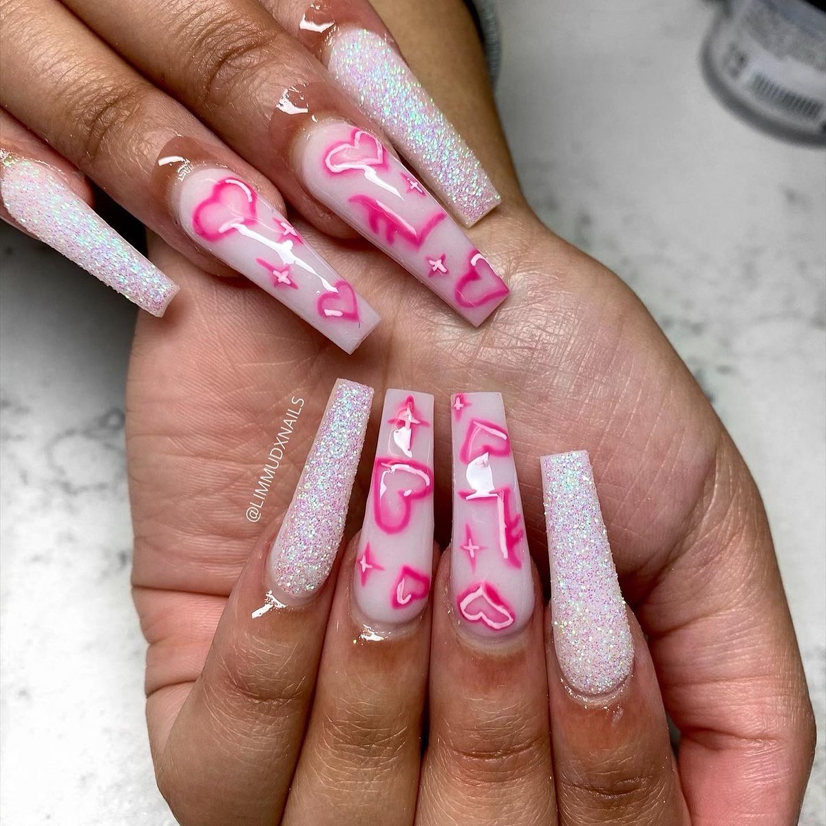 limmudxnails's tweet photo. what she wanted vs what she got 😍 https://t.co/cb2lWgSyq6