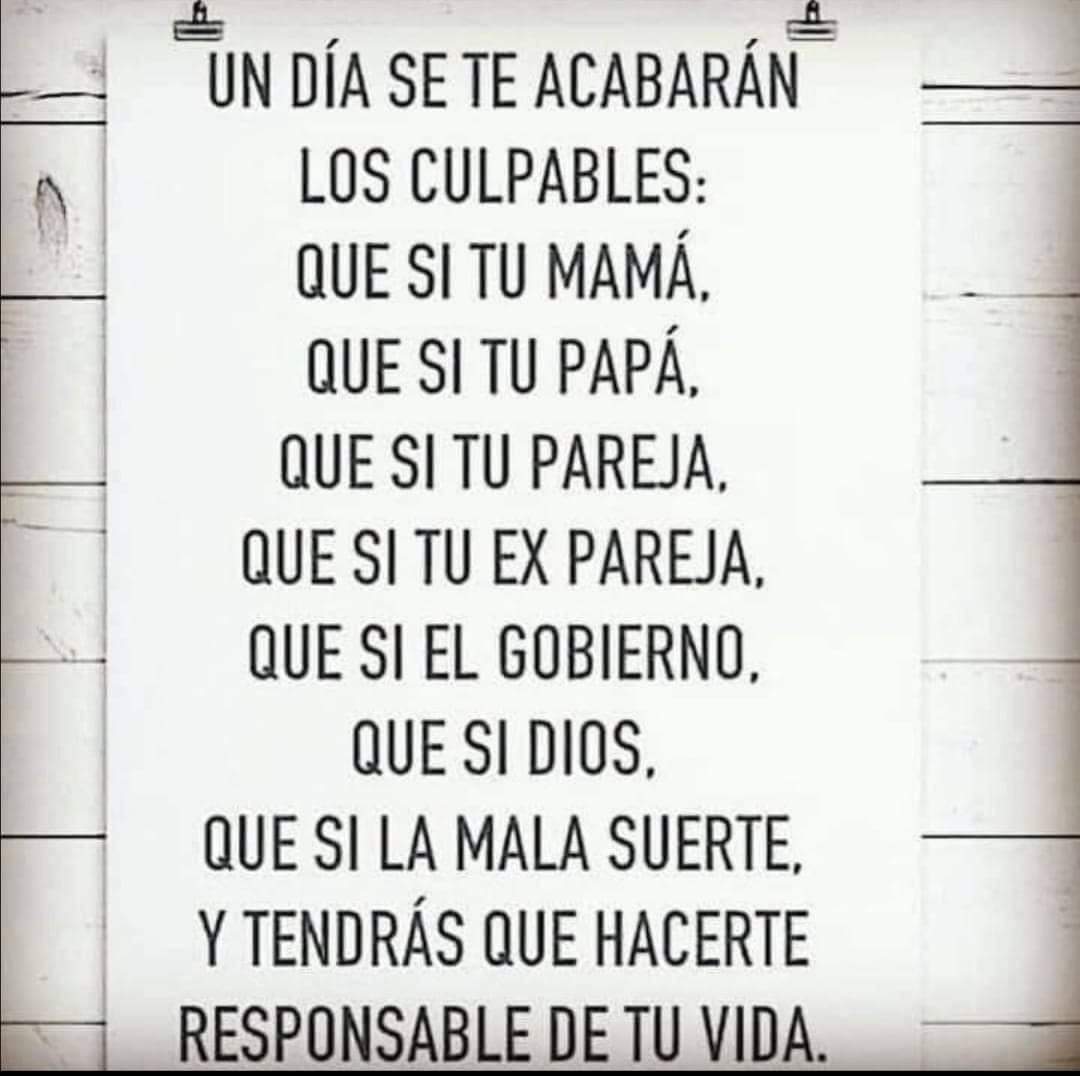 sbarrientosmx's tweet photo. Al un día a se acabaran los culpables y requeriras ser responsable de tu vida 🤭☺️😅
.
.
.
.
.
.
.
.
.
.
#victima #respondable #desarrollohumano #desarrolloemocional https://t.co/zQHoSZuf6q