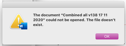 thekatsmithers's tweet photo. This is why I a, don't trust Microsoft word and b, save a new version of my thesis document EVERY SINGLE DAY. #PhD #MicrosoftFail #AHHHHH @AcademicChatter #phdlife https://t.co/o4NcMFNPl5