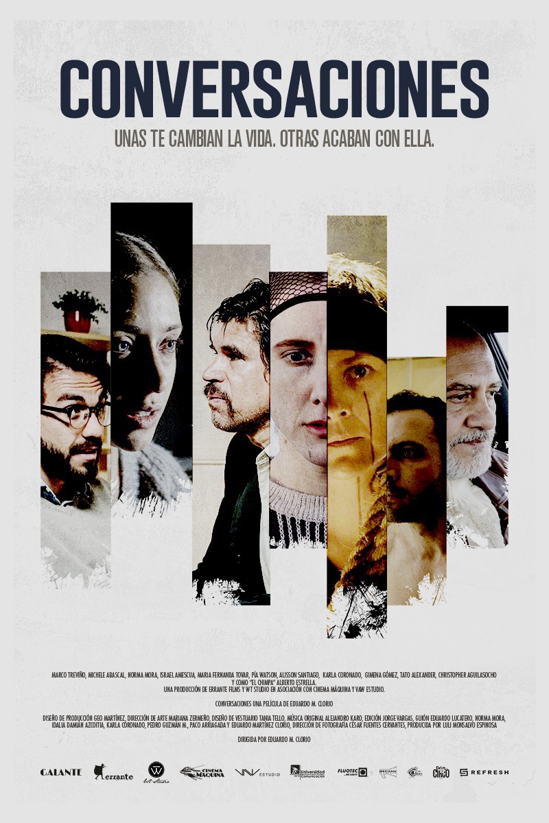 Conversaciones, una película de Eduardo M. Clorio, se estrenará en salas el jueves 26 de noviembre. Te recomendamos que no te pierdas este filme, producido <a href="/ErranteFilms/">ERRANTE FILMS </a> <a href="/WTStudioMX/">WT Studio</a> y <a href="/GalanteProd/">Galante Producciones</a>, que fue postproducido <a href="/CinemaMaquina/">Cinema Máquina</a> #CinemaMáquina #Postproducción