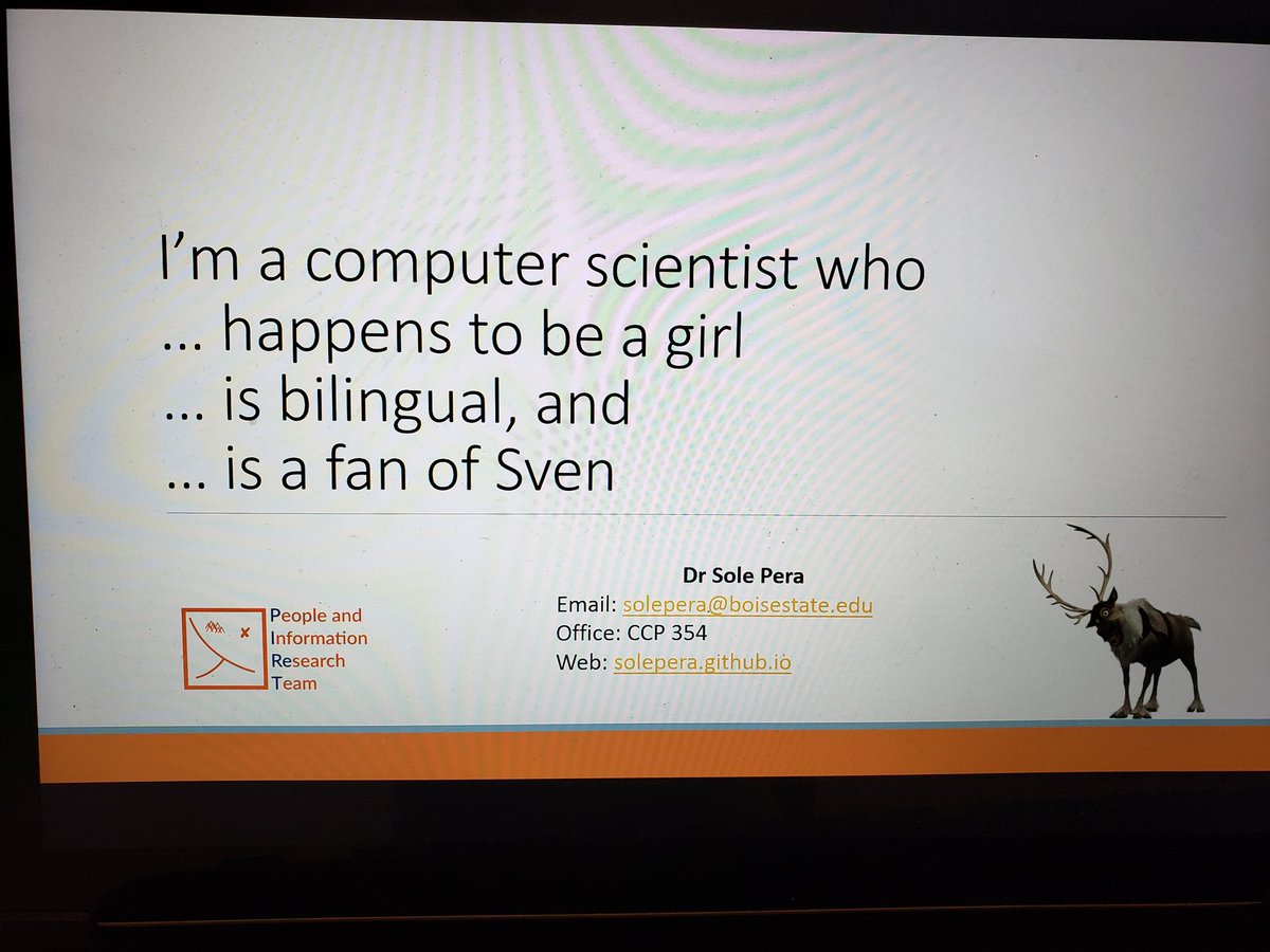 DrCh0le's tweet photo. Thanks you @serraedoardo and @1KrishnaPakala for allowing me to share with your #ENG150 students my journey into #CS and the importance of being who we are as we move forward in our careers! @boisestatecs https://t.co/mcPSOX9sx2