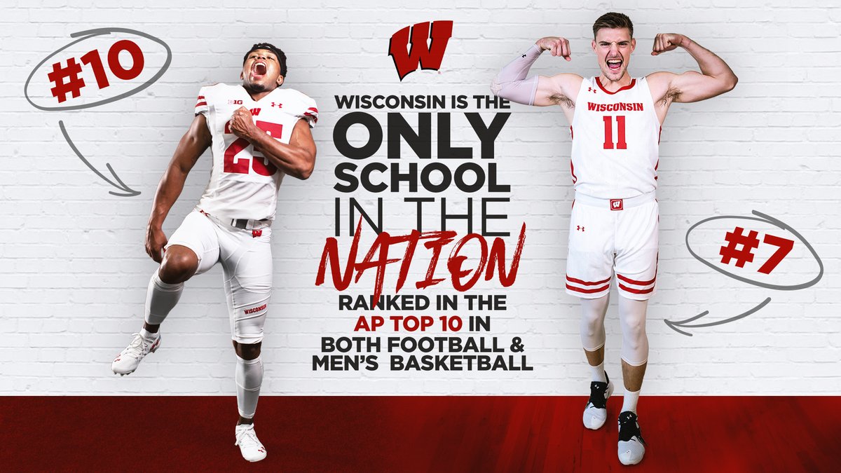 Wisconsin Football tweet media