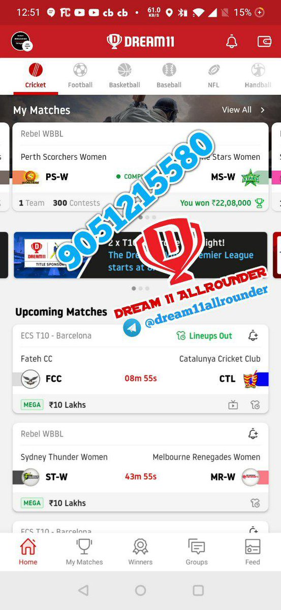 Dream11allroun2's tweet photo. #WBBL06
#WBBL2020 #Cricket #fantasy #FantasyCricket #Dream11 #dream11Prediction #MyTeam11 #womenscricketmonth #mswvshbw #hbwvsmsw #mswhbw #hbwmsw
https://t.co/zOt1Nyh2ex https://t.co/7nyVKFB4VI