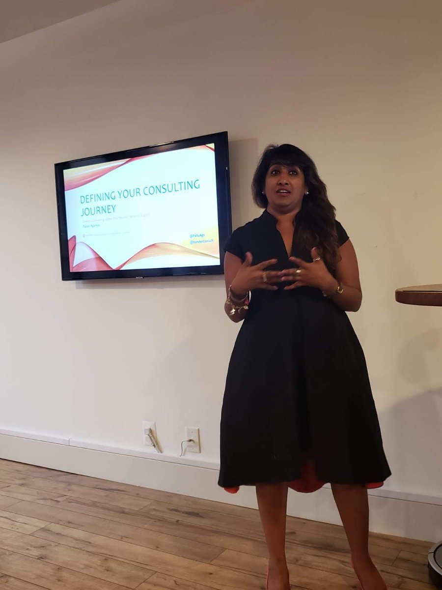 You modeled confidence and shared your consulting journey with the  @WITDCgroup in September 2019.
