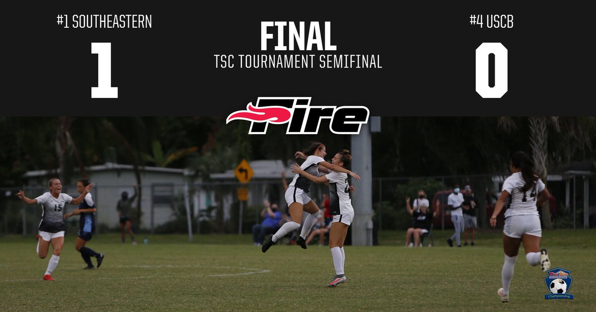 🚨FINAL🚨
The Fire beat USCB 1-0 in the TSC Tournament Semifinal!!!
Aisha Solorzano scored the only goal for the Fire with an assist from Naira Lopez.
#FuelTheFire🔥