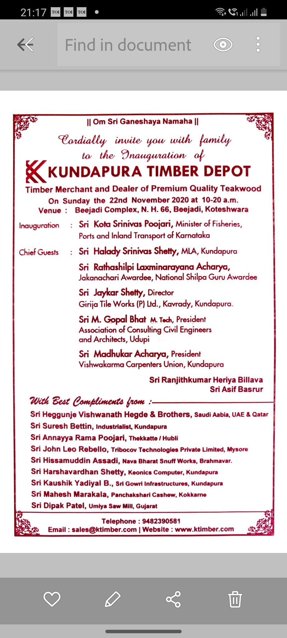 KUNDAPURA TIMBER DEPOT, Koteshwara, Kundapura. (timber_depot) / Twitter