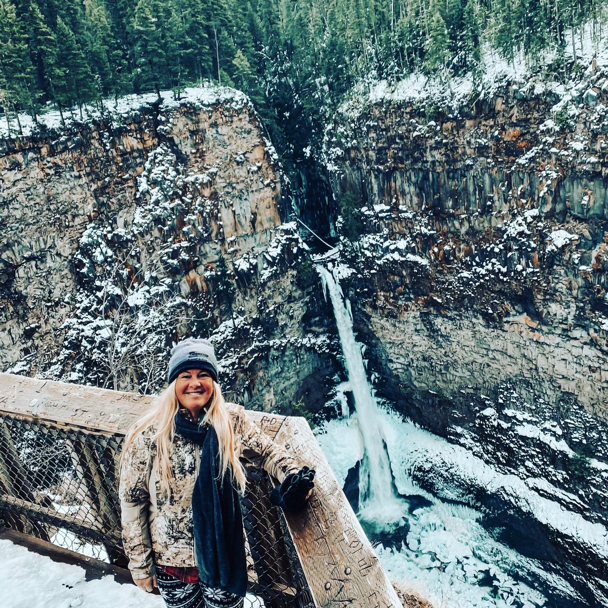 Beautiful waterfall called The Spahats . Gorgeous views!! #clearwater #moosehunting #beauty