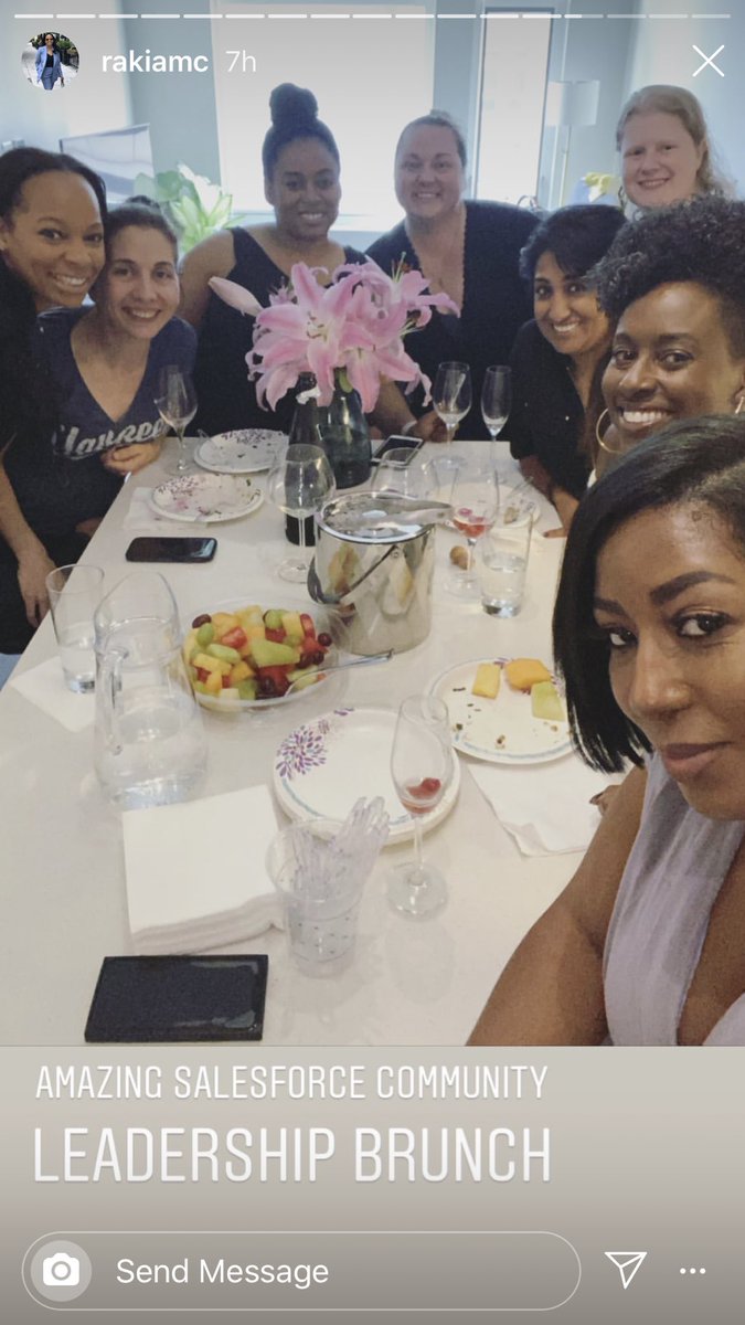 In October 2019 you teamed up with  @JennRudiger to co-lead  @dctrailblazers and joined a leadership brunch hosted by  @lstreeter  @Toya_L_Tate  @Rebecca_Lammers  @RakiaMC
