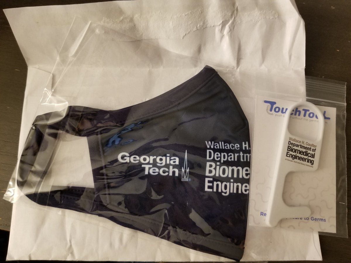 Leslie Chan (@lesliewchan) on Twitter photo Tickled and touched by this care package I received in the mail today. Thank you <a href="/BME_GT_Emory/">BME_GT_Emory</a>! The feeling is mutual. I'm ready and eager to safely "suit up" for #FacultyLife! #MaskUp Tickled and touched by this care package I received in the mail today. Thank you <a href="/BME_GT_Emory/">BME_GT_Emory</a>! The feeling is mutual. I'm ready and eager to safely "suit up" for #FacultyLife! #MaskUp