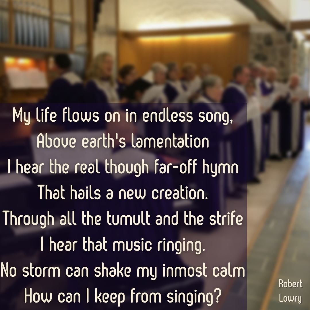 canoeistpastor's tweet photo. How can I keep from #singing?
Robert Lowry
#endlesssong #music https://t.co/3fWW6RkZ4j