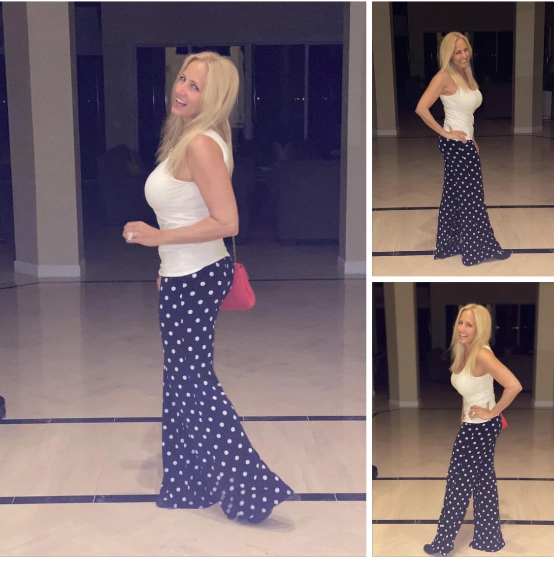 LorraineZiff's tweet photo. Seeing dots ๐๐ #lorraineziff #dearlorraine #polkadots #connect #smile #seeingdots #fun #laughter https://t.co/09LGjiQMil