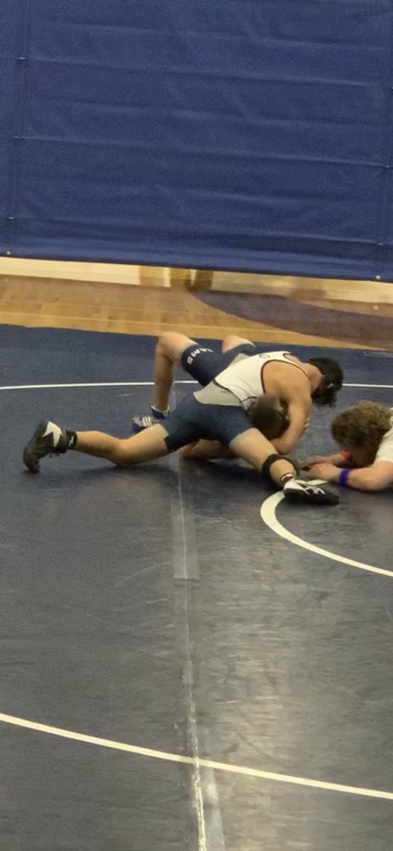 Coop3721's tweet photo. Nates first match is Monday. Tonight was intra squad matches. Proud of how hard he’s been working. He showed some real grit... looking forward to a great season. https://t.co/KnWujUUItn