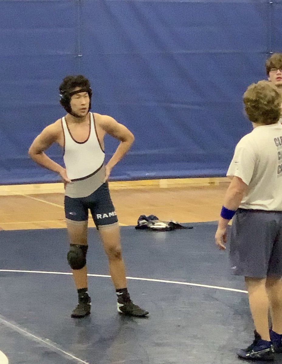 Coop3721's tweet photo. Nates first match is Monday. Tonight was intra squad matches. Proud of how hard he’s been working. He showed some real grit... looking forward to a great season. https://t.co/KnWujUUItn