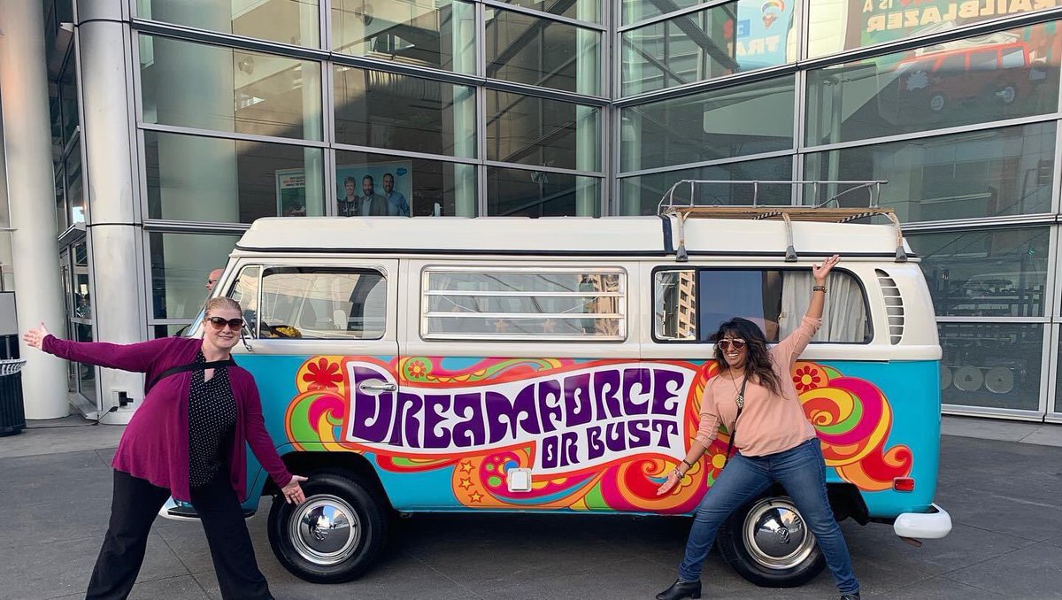 In November 2019 we were  @Dreamforce  #df19 buddies.