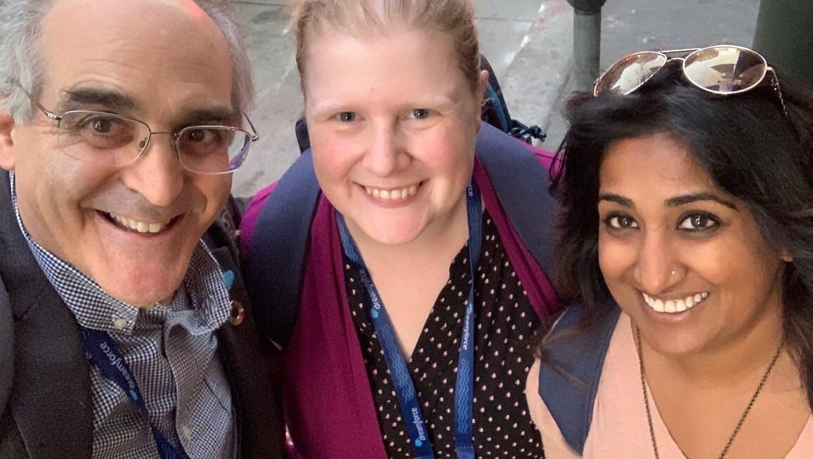 In November 2019 we were  @Dreamforce  #df19 buddies.