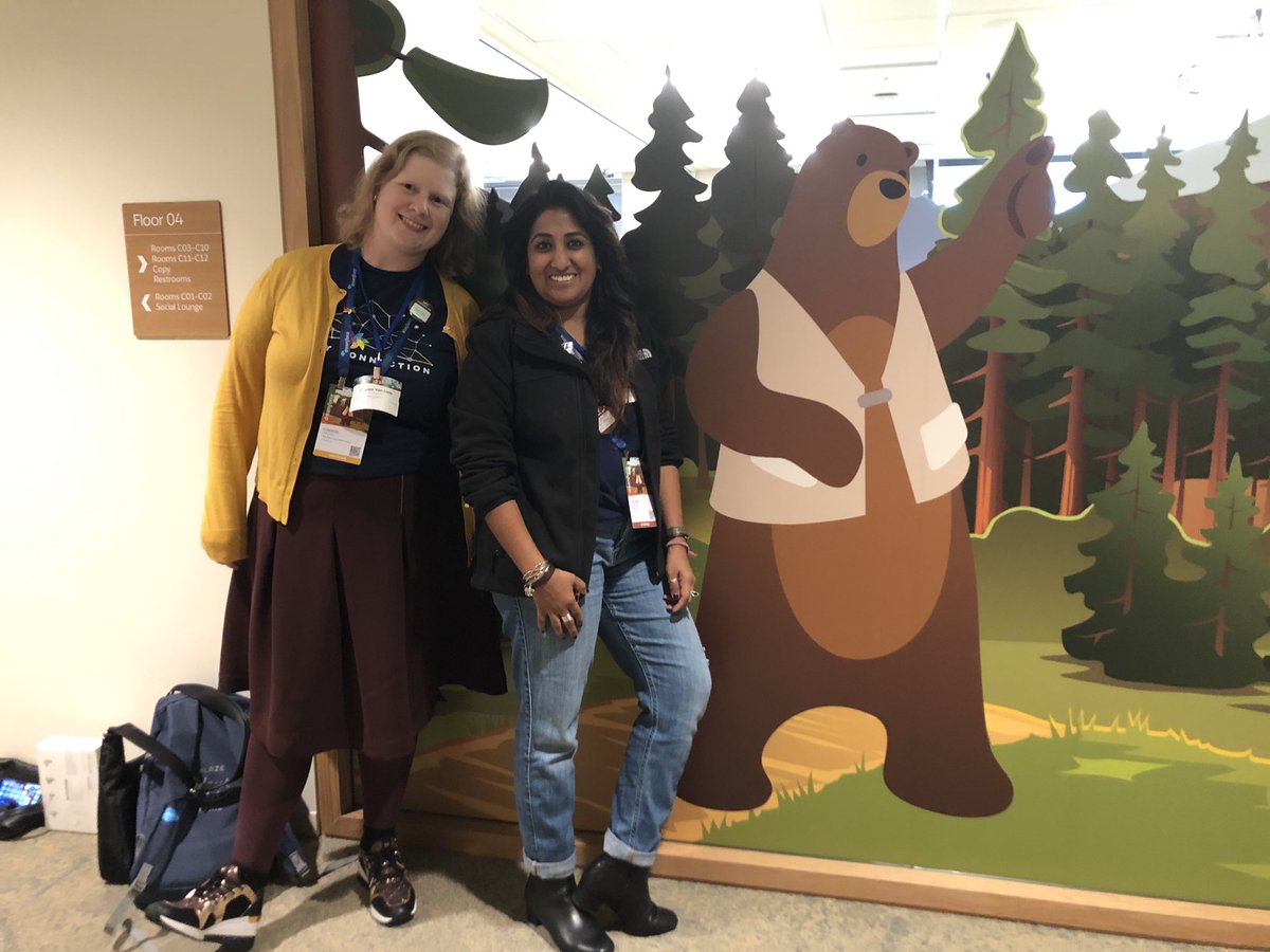 In November 2019 we were  @Dreamforce  #df19 buddies.