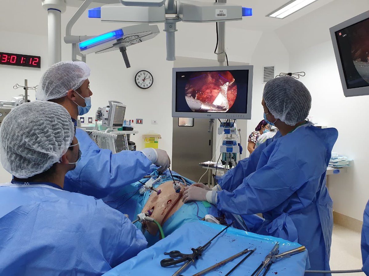 ftetis's tweet photo. Nefrectomía parcial lap en Hosp. Félix Bulnes. Preparación y planificación de la cirugía con ayuda de @urotrainer @primuspilus74 @mirai3D con resultado satisfactorio!! Gran apoyo de @JIgnacioAcuna @MHassiR @rjdominguez2 en los momentos de dificultad... https://t.co/TvG5iiYZFX