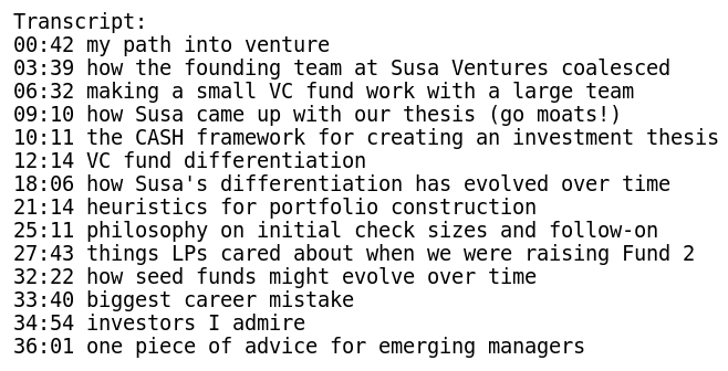 1/ Had a blast doing an episode of Venture Unlocked w/ @Samirkaji. Samir & I went deep on VC funds.Topics we covered: the CASH framework for thesis development, portfolio construction strategy, investors I admire (@patrickoshag!), VC moats, & much more. https://ventureunlocked.substack.com/p/leopolovets008