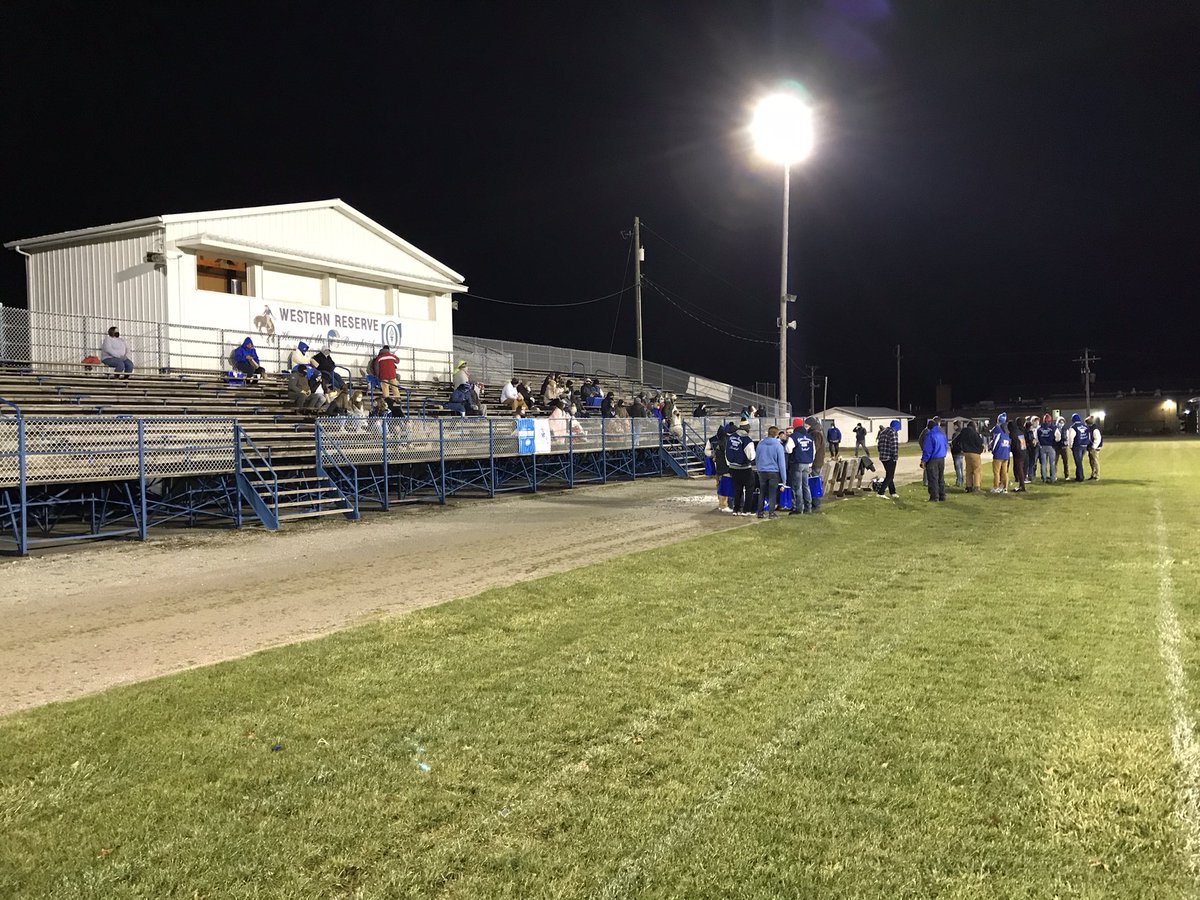wrriderfootball's tweet photo. And just like that another football season comes to a close.   Thank you to everyone who braved the cold tonight and a special shout out to our Seniors!   #cwyc https://t.co/AJm2ZDOzHj