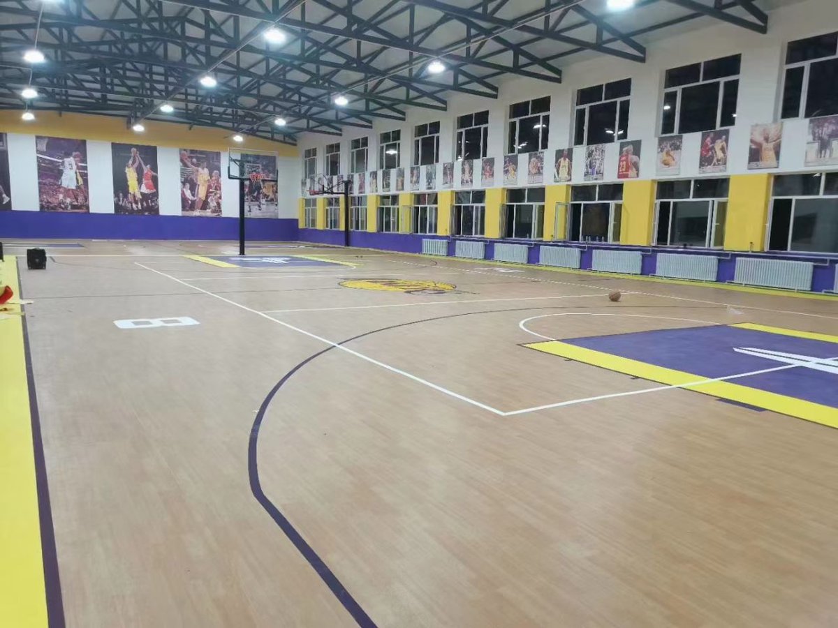 Completed a beautiful project of Basketball court flooring, here we have used our Fiba approved pvc mat.

#enlio #basketballflooring #FIBA #indoorvinyl #basketball