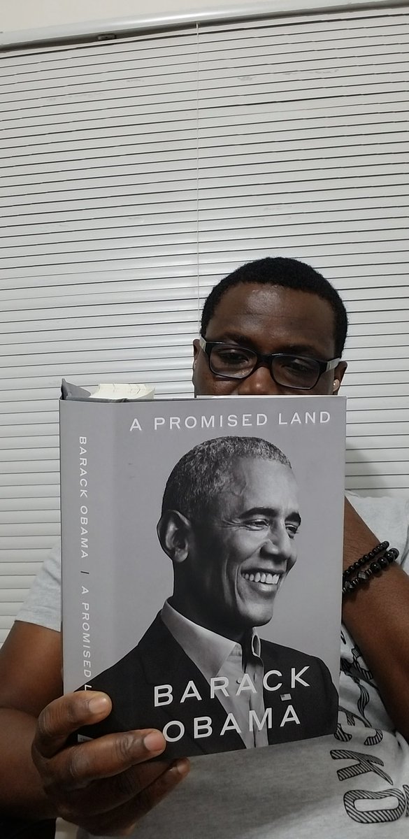 Gbengag's tweet photo. @BarackObama I got mine already and cant put it down... https://t.co/mmoXonBxsI