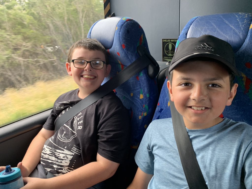 MissGSwift's tweet photo. We’re on our way home! #stage3camp2020 @Sherwood_Grange https://t.co/AtqvbK7Tu5