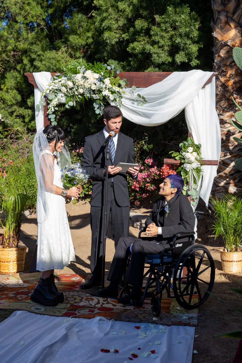 10yroldad's tweet image. we said we’d get married in every life time, circumstances just so happened to to make it happen in 7 days. i love you forever and always, my angel &amp;lt;3