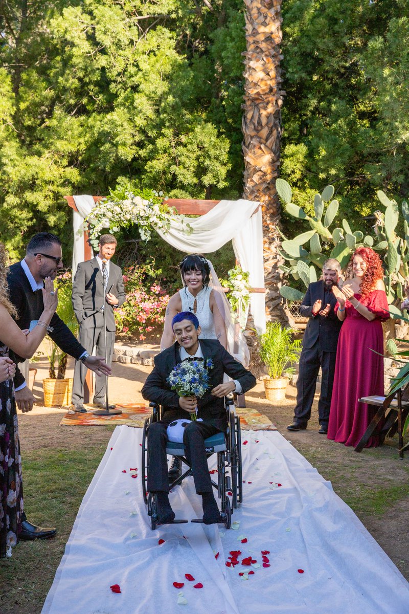10yroldad's tweet image. we said we’d get married in every life time, circumstances just so happened to to make it happen in 7 days. i love you forever and always, my angel &amp;lt;3