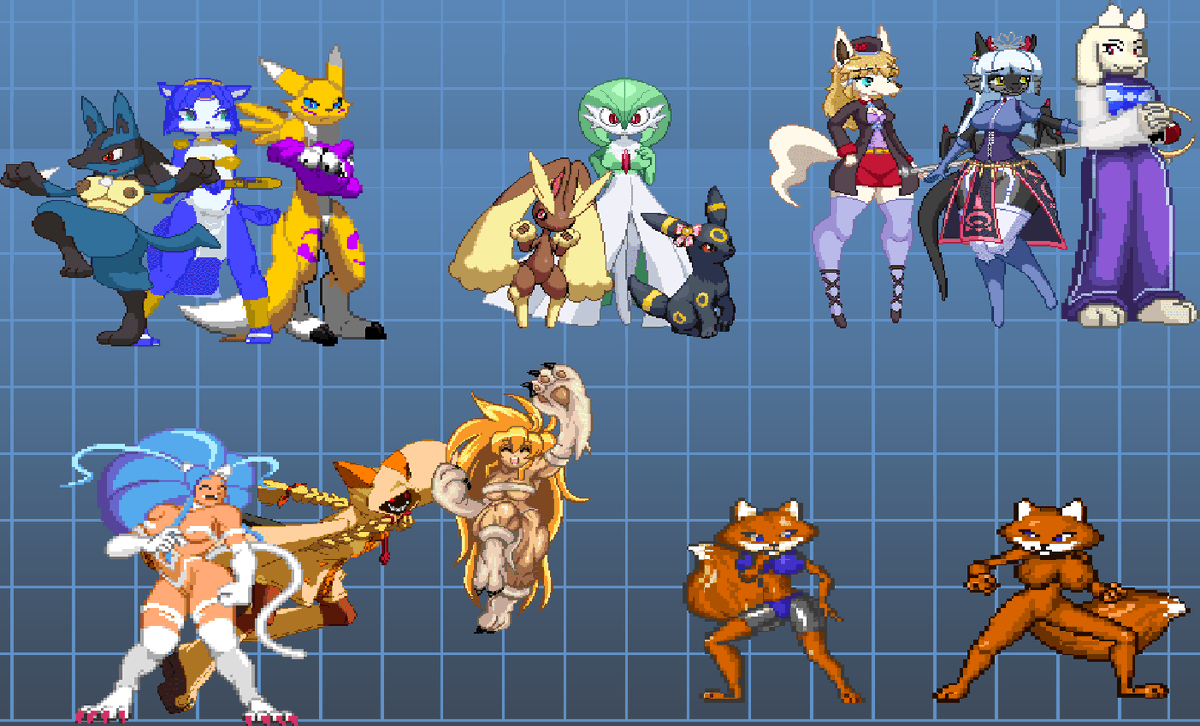 Fapmaster19's tweet photo. This is the 15 chars i will be working until they are all done 

now this time i will not abandon one like before if i move to another char it will be any from these 15 until they are done

Basic positions will be focused first ahegaos and alts at the end of edit

#fpmmugenpost https://t.co/RzfzW5huue