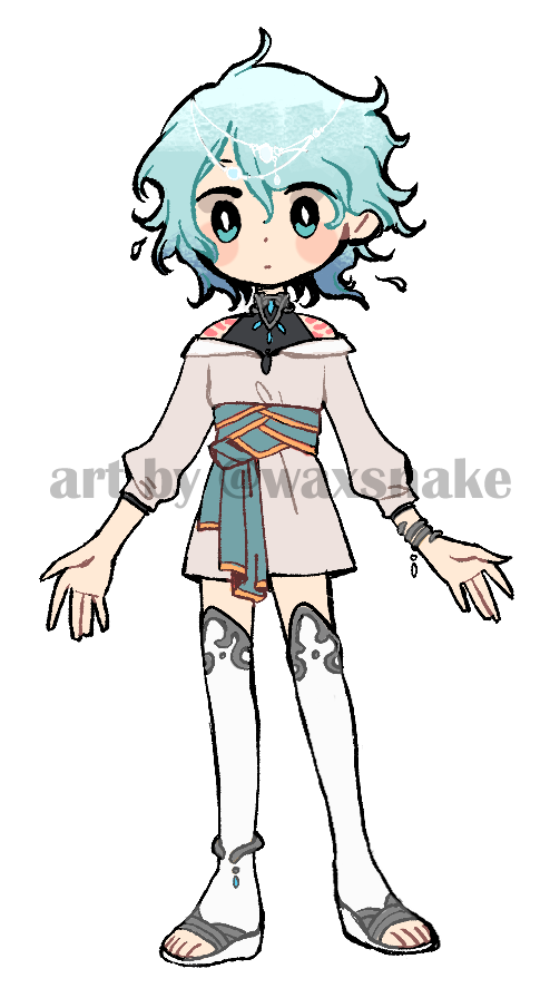 waxsnake's tweet photo. Outfit designs for @/elissinia ! Thank you 💙🤍 https://t.co/jGTs7CyAYn