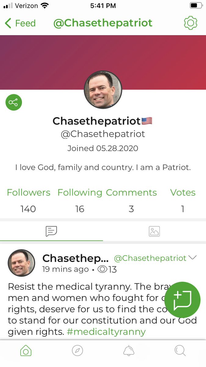 ChaseThePatriot's tweet photo. Twitter is far beyond corrupt and broken. Follow me on Parler for future posts and conversations. #IndictBigTech https://t.co/lRcaWpYOuW