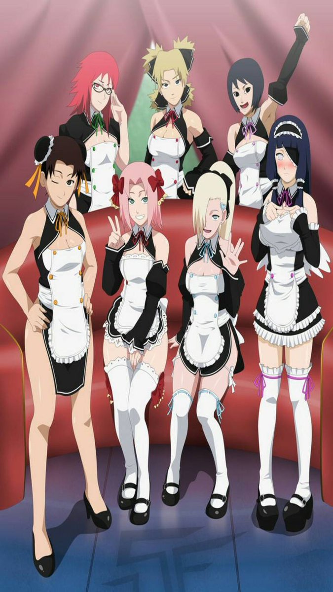 Tenten : against my better judgment ww all agreed to a group costume don't get me wrong I am very sexy but I wish someone wasn't here Temerai : tell me about it whatever your just jealous because I am sexier then you in this uniform