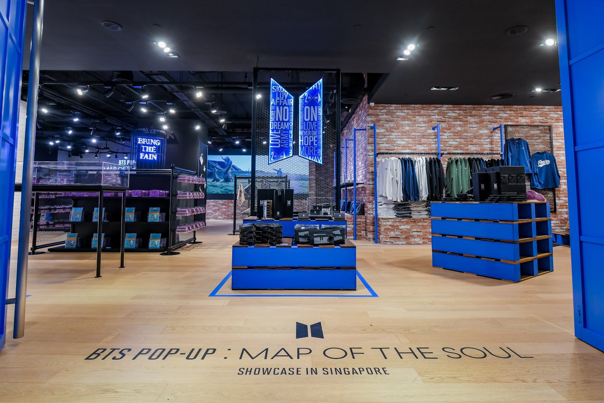 morningKall on Twitter: &quot;[BTS POP-UP : MAP OF THE SOUL Showcase in  SINGAPORE] Enjoy your Journey! Online pre-reservation for BTS POP-UP  Showcase in SINGAPORE Second session starts today! 📍 Plaza Singapura, #