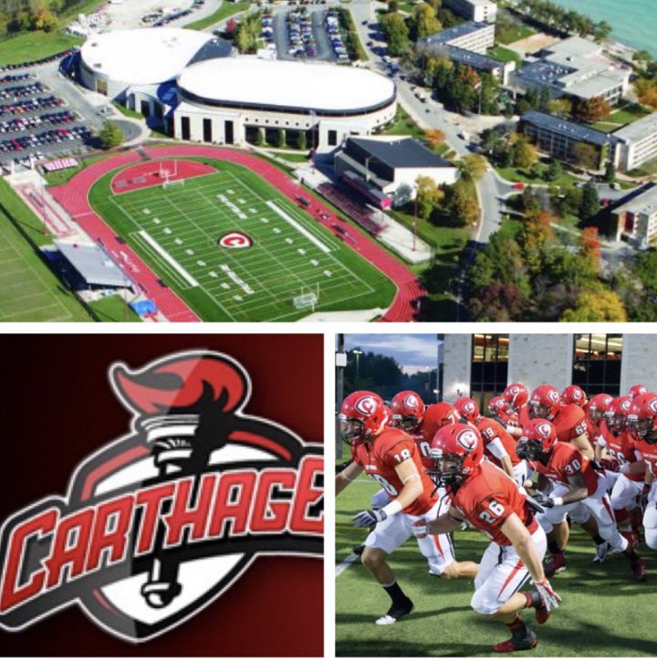 Blessed to receive my first offer from Carthage college thank you <a href="/CoachDustinHass/">Dustin Hass</a> for the opportunity