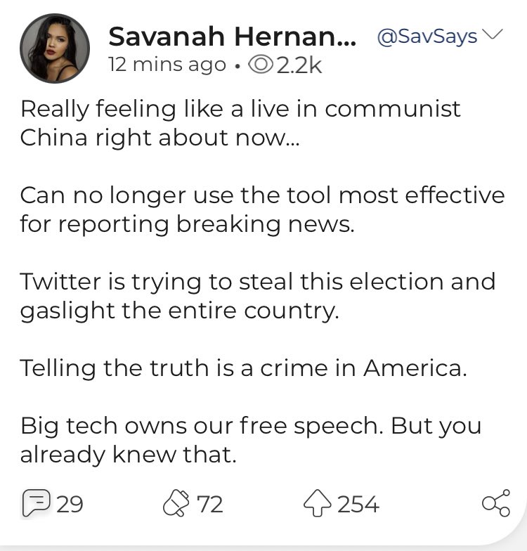 JackPosobiec's tweet photo. Post from @savsays on Parler https://t.co/i6RkWJDD3i