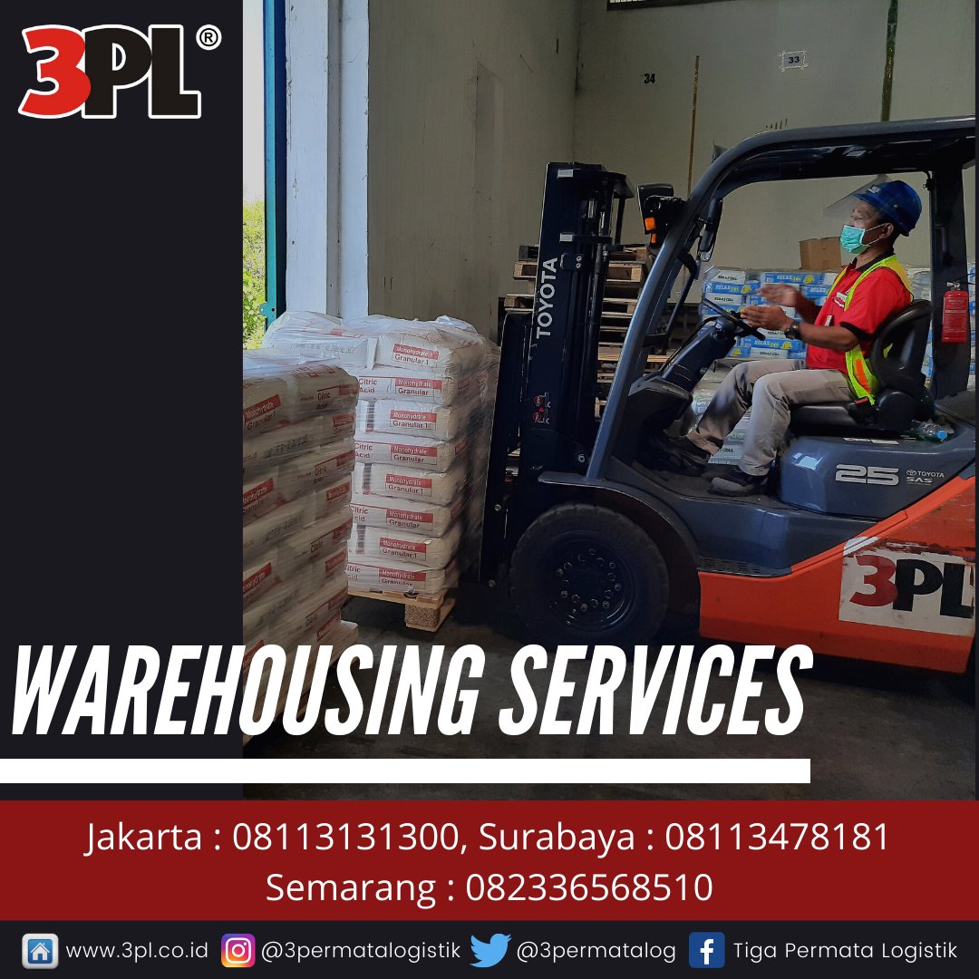 3permatalog's tweet photo. PT. Tiga Permata Logistik menawarkan solusi untuk kebutuhan warehousing, termasuk jasa sewa gudang dan handling. Silahkan hubungi kami atau kunjungi website kami di https://t.co/VUrqppecYh.

#warehouse #warehousemanagement #warehousing #sewagudang #logistik #gudangsurabaya https://t.co/r385RAGg1g