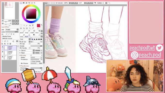 Tryna get better at drawing sneakers on stream ^-^ https://t.co/sCnhTR7UIl 