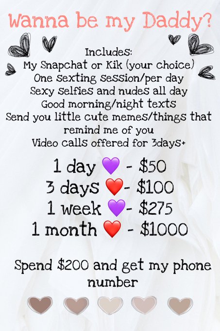 Don&rsquo;t you wanna be my daddy 🥺 https://t.co/F7qwLAPVS6