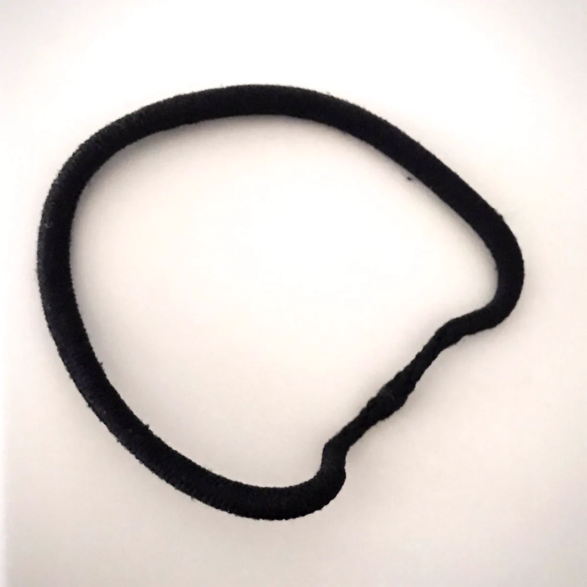 髪の毛が多くてヘアゴムがこうなる人に！無印良品がおすすめですよ！