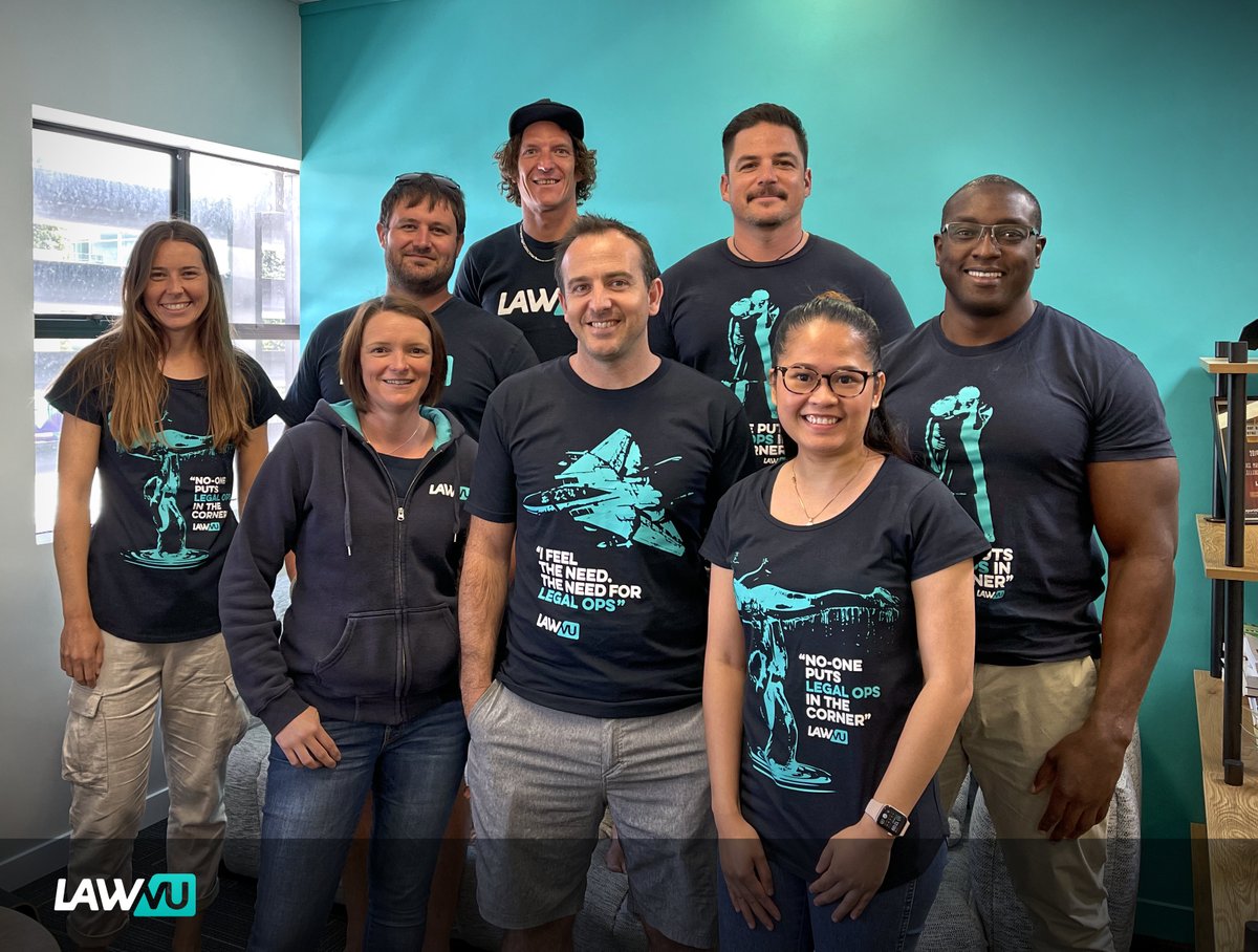 Law_Vu's tweet photo. You can tell you're in-house at LawVu when the tee's come out! If you're in-house at @ACCAustralia's virtual in-house 2020 conference and would like a #LawVu tee. DM us and we'll get one sent out to you! #byinhouse #ihlegal20 #acla20 #legalops #betterbusinessresults https://t.co/NwMDsKRw7p