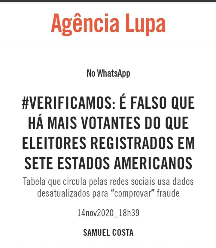 Guustrabr's tweet photo. CUMA É, @agencialupa?!
Mas não era "Fake News"?!
O CONSELHO do Condado está mentindo?!
Bando de Filhos da Puta, de left check!
#LeftCheck https://t.co/S1IodmTvYf