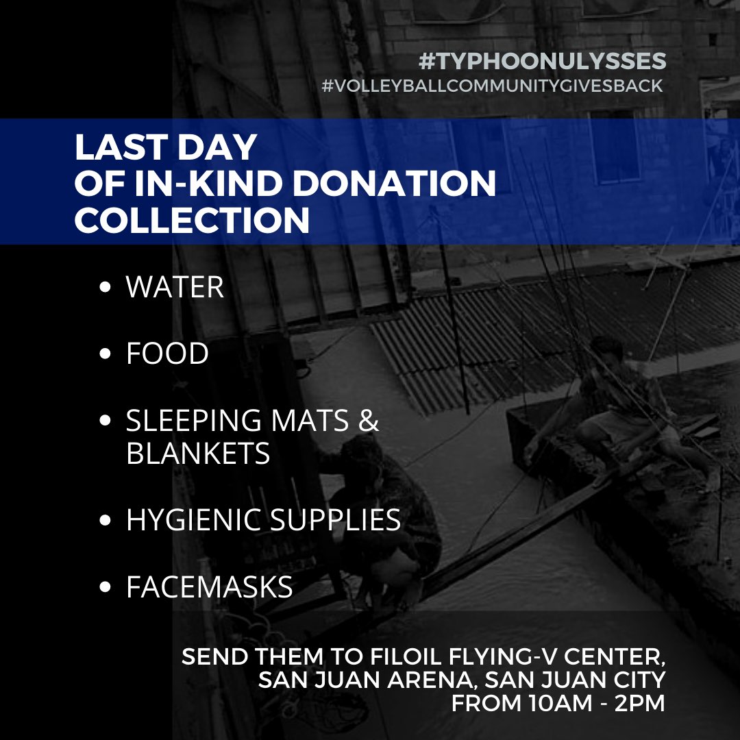 Volleyball Community Gives Back tweet media