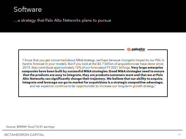 First, some mandatory disclosures